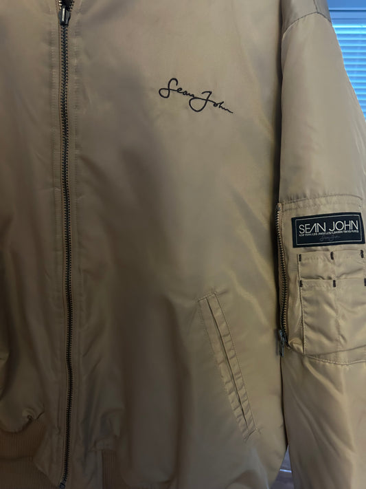 Brown Sean John Puffer Jacket