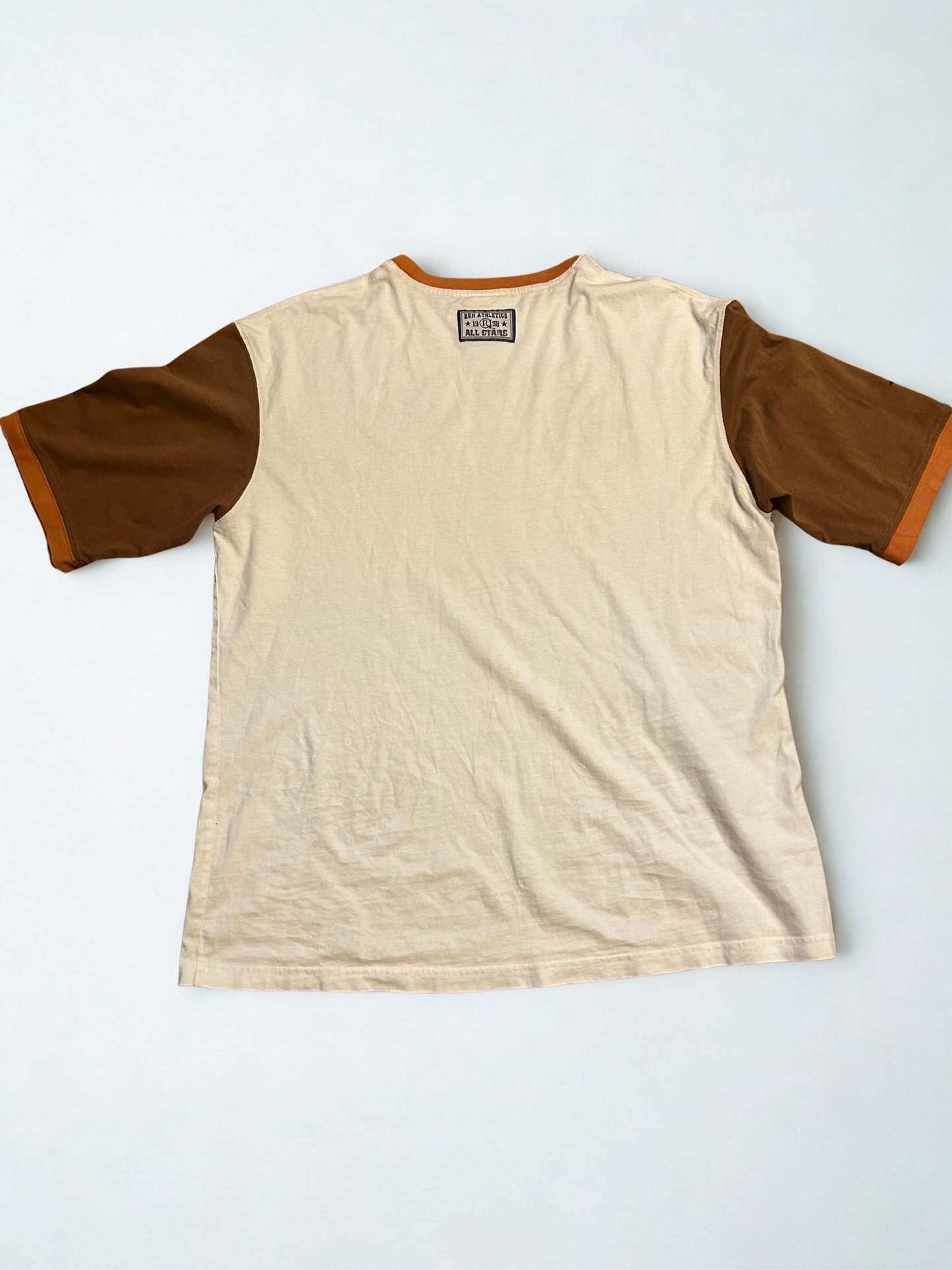 Brown vintage baseball tee