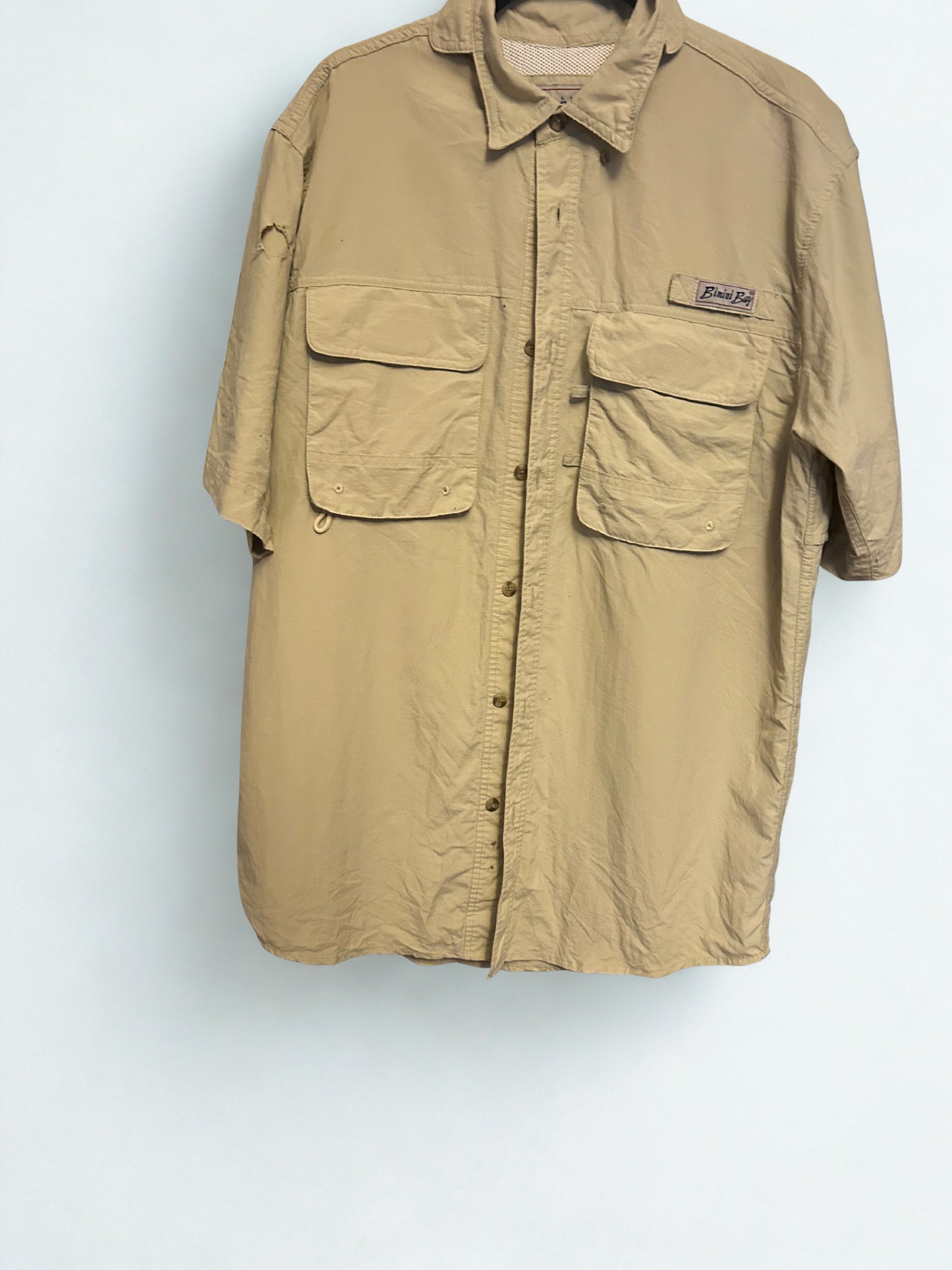 Brown Collard Blouse