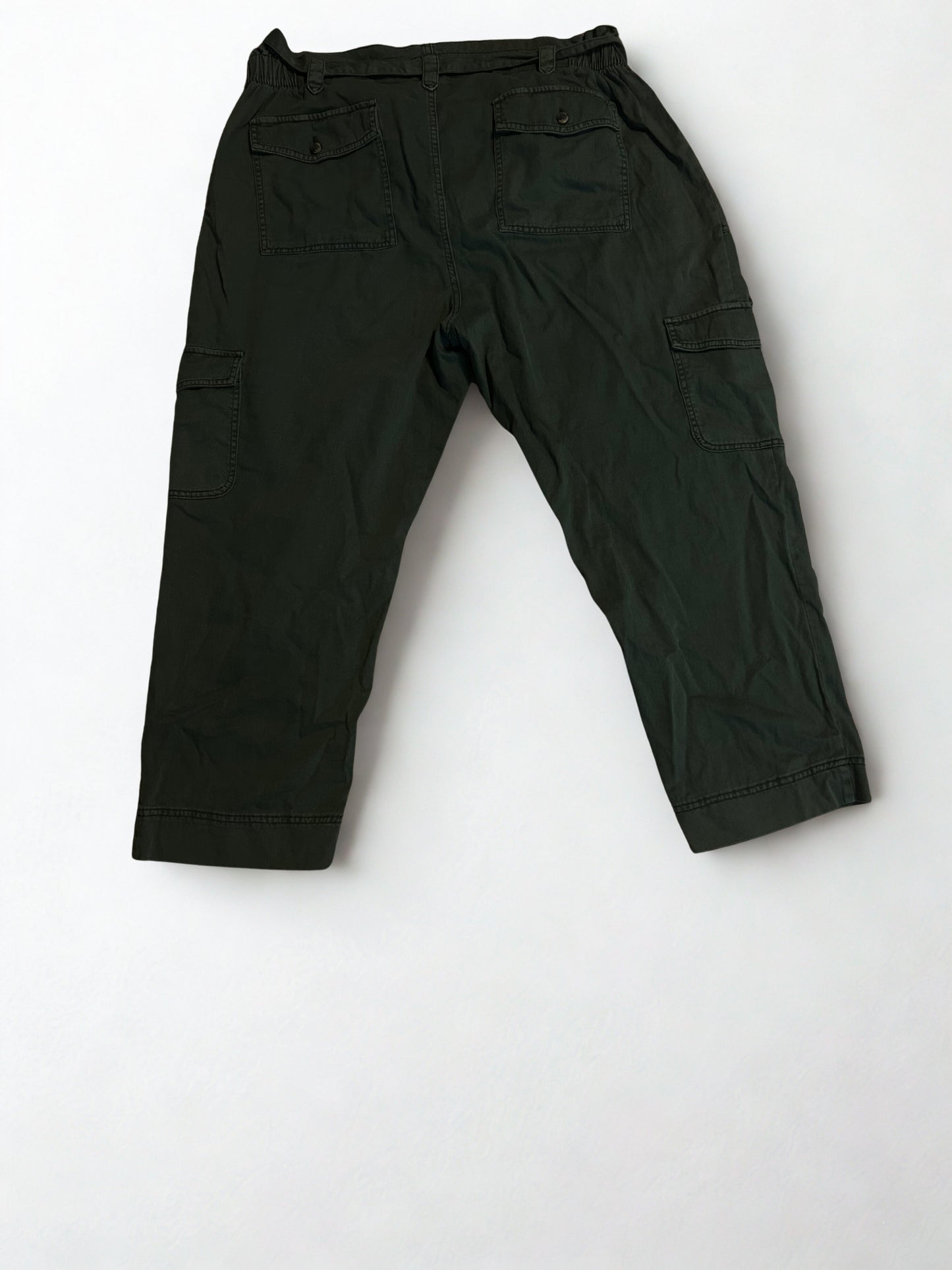 Green Capri Pants