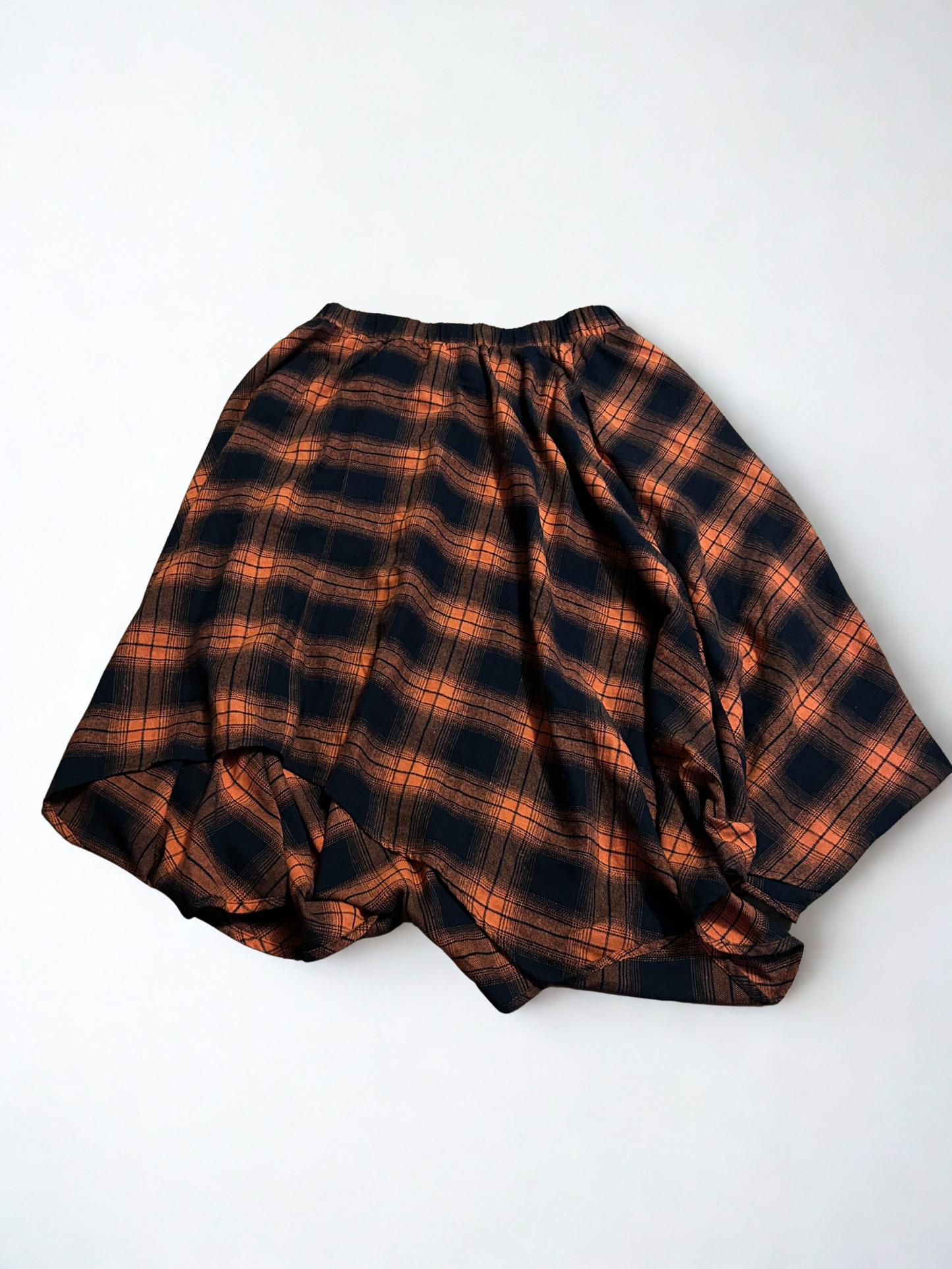 Orange and black skirt