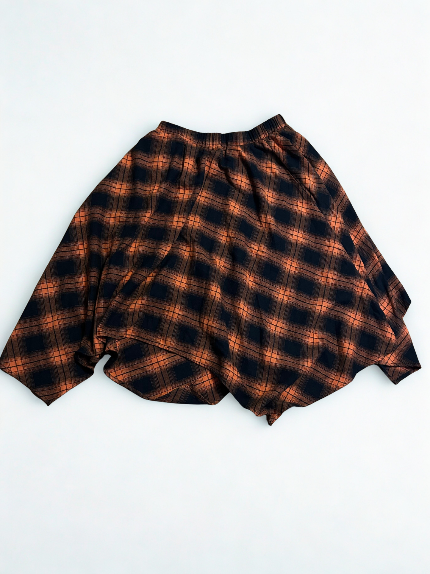 Orange and black skirt