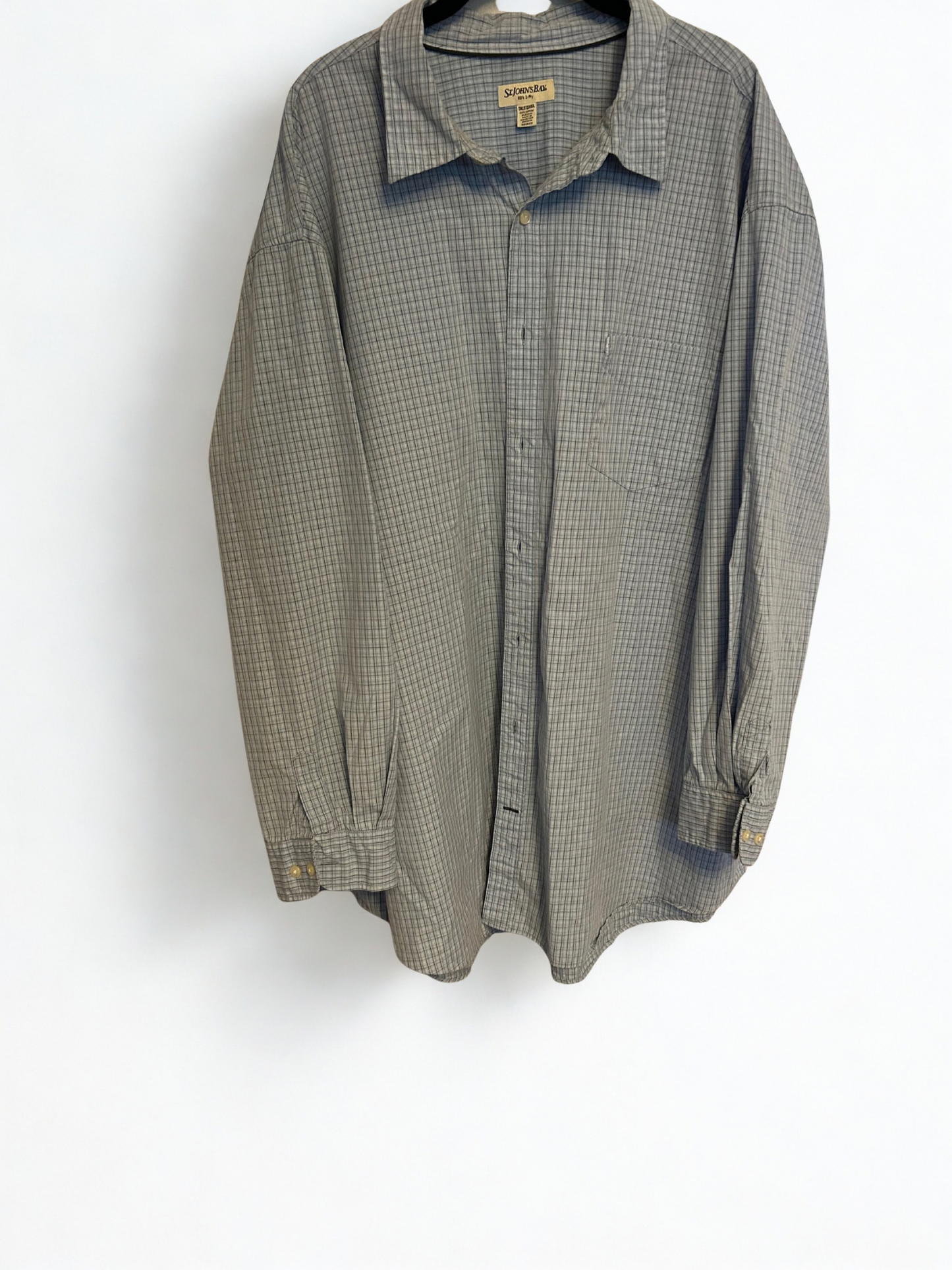 Blue Button Up