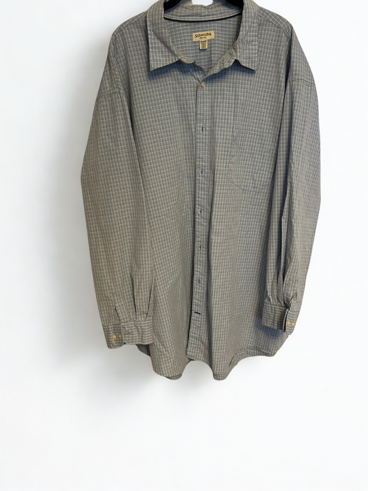 Blue Button Up