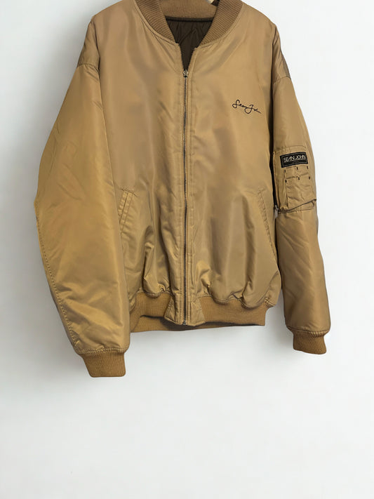 Brown Sean John Puffer Jacket
